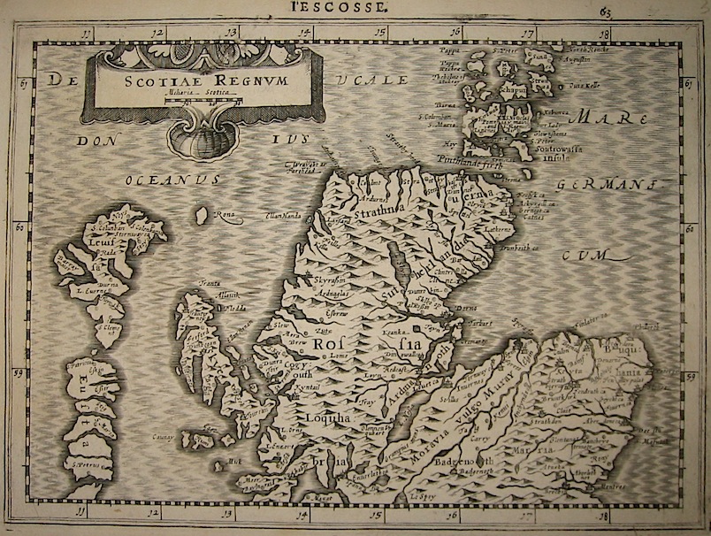 Mercator Gerard - Hondius Jodocus (Scozia settentrionale) 1630 Amsterdam